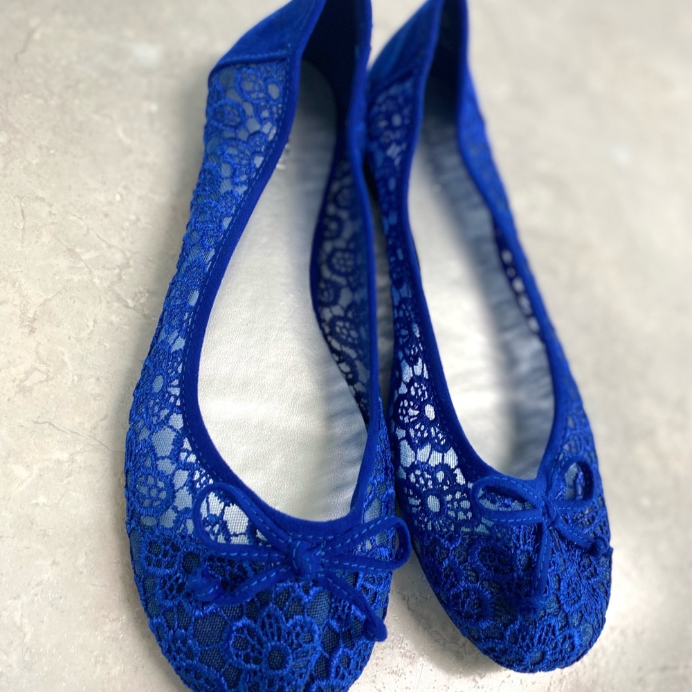 X-Appeal Size 7.5 Blue Flats